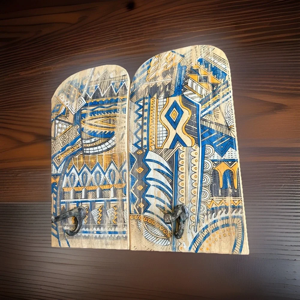 Pottery Barn Teen Wall‎ Mounted SKATEBOARD HOOKS Decor Skater Art Zio Ziegler
